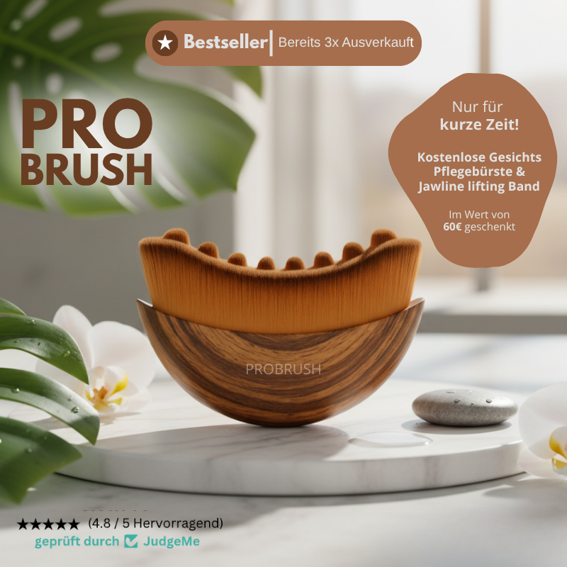 PROBRUSH - Gesichtsbürste für sichtbare Konturen